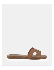 [Novo Shoes] Sachie Slides in Caramel