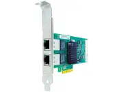 Axiom-New-FH969AA-AX _ 10/100/1000MBS DUAL PORT RJ45 PCIE X4 NIC CARD