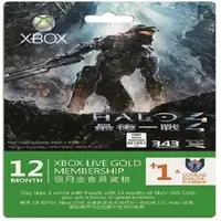 在飛比找燦坤線上購物優惠-Xbox LIVE 金會員 12+1 個月+Halo 4(5