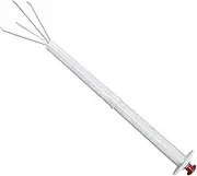 Pickle Grabber Tool - 8 Inch 4-Claw Pickup Tool for Pickle | Tools Made of Stainless Steel and PVC for Daily Use, Pickles for Kitchens, Restaurants, Hotels, Bakeries, Delicacies, Peppers