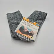 Nathan Womens Large Heather Gray Stretch The Zipper Pockets Waist Running Belt