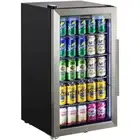New Schmick Outdoor Triple Glazed Alfresco Bar Fridge With Led Strip Lights, Loc