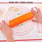 Pastry Roller Children Rolling Pin Toy Set of 2 Small Silicone Pins for Kids'