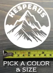 Hesperus Sticker Decal Colorado Ski Mountain Purgatory Tellruride Durango Vail
