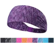Elastic Sport Hair Band / Headband for Men Women - Sweatband for Gym Yoga Casual