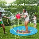 Kids Water Sprinkler Pad Spray Pad Splash Play Mat Outdoor Water Toys Gifts Xmas