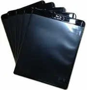 KG Series Blu-ray Case 1 Piece Storage 5PACK / Super Black