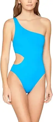 Seafolly Womens 182382 Active Shoulder Maillot One Piece Swimsuit Size 4