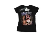 Friends Womens/Ladies Homage Group Photo Cotton T-Shirt (Black) - UTBI21493