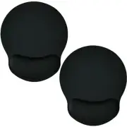 Mouse Pad with Wrist Support, 2 Pack Ergonomic Mouse Pad with Memory Foam Wri...