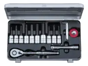KTC 9.5sq. Hexagonal Bit Socket Wrench Set TBT316HX [16 piece set] Japan