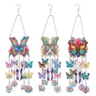 Butterfly Wind Chime Diamond Painting Home Decor Crystal Hanging Home Wall Decor