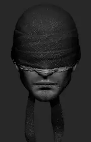 Netflix Daredevil 1st app custom head for 4" 6" 7" 12" Marvel action figures