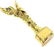Sosoport Employee Month Resin Trophy Creative Decorative Award for Celebration for Table Display