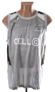THE SHARKS SOUTH AFRICA RUGBY UNION SHIRT VEST BLK SIZE XXL