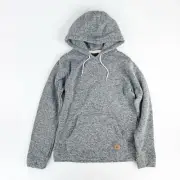 Quiksilver Grey Pullover Drawstring Keller Hoodie Hooded Jacket Top Mens S