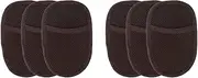 Gatuida 2sets Leather Shoe Polishing Gloves Soft Faux Lambswool Cleaning Buffing Mitts for Shoes Boots Garment 3pcs*2