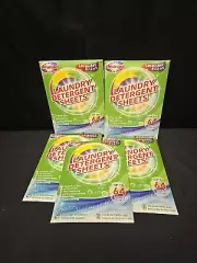 5pc Dissolving Laundry Detergent Sheets 32 Sheets In Each