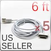 5 USB SYNC CHARGER CABLE IPHONE IPOD TOUCH CLASSIC IPAD