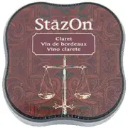 Tsukineko StazOn Ink Pad 23 Claret