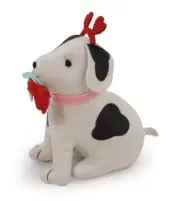 Target Bullseye Valentine 2025 ~ Plush Dog Dalmation Heart Headband Rose ~ NEW