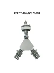 Ohio Medical REF YB-DM-DCUV-OH VACUUM DISS HAND TIGHT INLET Y-BLOCK