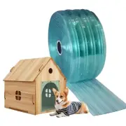 Dog Door Replacement Flap, 59.06x7.09x0.07inch Cat Door Safe Plastic Vinyl St...
