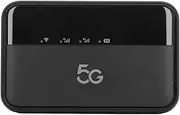 5G WiFi Mobile Hotspot, Portable 5G WiFi Router with 10000mAh Battery, 16 Connected Devices, 2.4GHz 5.8GHz Pocket WiFi for Travel Business Trips