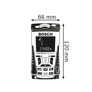 【含稅店】德國BOSCH 博世 GLM 250 VF 雷射測距儀 250M 測量招牌 冷光畫面 內建望遠鏡設計 非萊卡