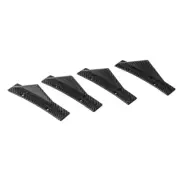 Car Spoiler Rear Bumper Lip Diffuser Splitter Curved Trim Protector Accessories (for: Toyota)
