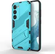 [JOJOBE] Horizontal Kickstand Case for Samsung Galaxy S23 Plus 5G Cover case Phone Holder with Vertical Kickstand Case Compatible with Samsung S23+ 5G-Sky Blue