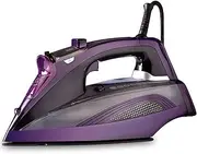 Steam Generator Iron，Electric Iron High-end Automatic Power-Off Steam Iron for Household Use with 8 Temperature Adjustment Settings, 2400w High-Power Handheld Steam Ironing Machine (Purple)