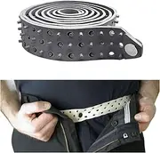 [Hero's Pride] Shirt Tailor Rubber Belt - Adjustable Shirt Keeper For Professional & Tucked In Appearance