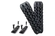 4WD Recovery Tracks with Mounting Brackets & Pins Heavy Duty Off Road Ramps Pack
