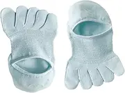 [Ｓｉｍｈｏａ] Pair Women Toe Socks Casual Running Socks for Camping Shopping Outdoor Sport