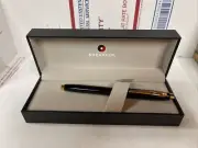 Sheaffer 100 Series Gold Tone Gloss Fountain Pen Fine 9322-0F Ink Case
