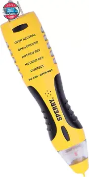 Instruments VD7504GFI Dualcheck 2-In-1 Non-Contact Voltage Detector + GF