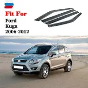 Unique For Ford KUGA 2006-2012 window visor car rain shield deflectors awning trim cover exterior rain cover car accessories