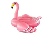 Giant PVC Inflatable Flamingo Pool Toy Float Pink
