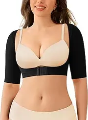 LODAY Arm Compression Sleeves for Women Lipo Upper Arm Shaper Post Surgery Slimming Arm Sleeve