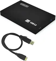 HWAYO 2.5'' 500GB Ultra Slim Portable External Hard Drive USB3.0 HDD Storage for PC / Desktop / Laptop / MacBook / Chromebook / Xbox One (Black)