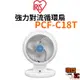 【IRIS OHYAMA】PCF-C18T 強力對流循環扇 適用7坪 附遙控器 空氣對流 電扇 靜音 節能 台灣公司貨