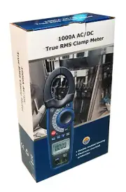 CEM DT-3347 AC/DC 1000 Amp Clamp-on Current Voltage Capacitance Frequency Meter