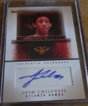 2004-05 Skybox Autographics Future Signs Josh Childress Auto Non-Numbered FSA-JC