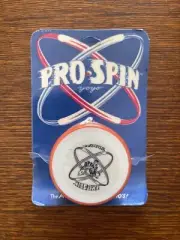 NOS Vintage 80's ORANGE/WHITE Yo Yo Pro Spin Stinger Duncan Sales & Promo NIP