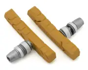Kool Stop All Terrain Brake Pads (Yellow) (Threaded) (1 Pair) [KS-ATY]