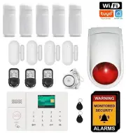 Wireless Home security WiFi app Control DIY Burglar House Office Alarm System