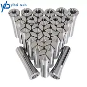 23Pcs R8 Collet Set Fractional 1/16" To 3/4" High Precision For Bridgeport New