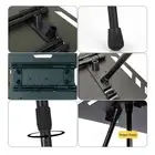 Folding Table Legs Height Adjustable Aluminum Alloy DIY Folding Desk Legs ZMS