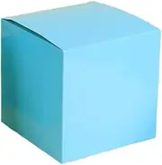[AIMALL] 50pcs Square Paper Box for DIY Packaging with Solid Colour Logo, Three Sizes, Durable Foldable Design for Blind Box and Gift Wrapping